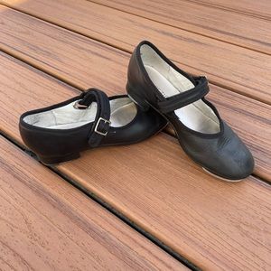 Capezio mary jane tap shoes size 1